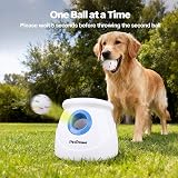 pet prime Large Automatic Dog Ball Launcher, 3 Modes, 6 ETPU Balls, Training view 6