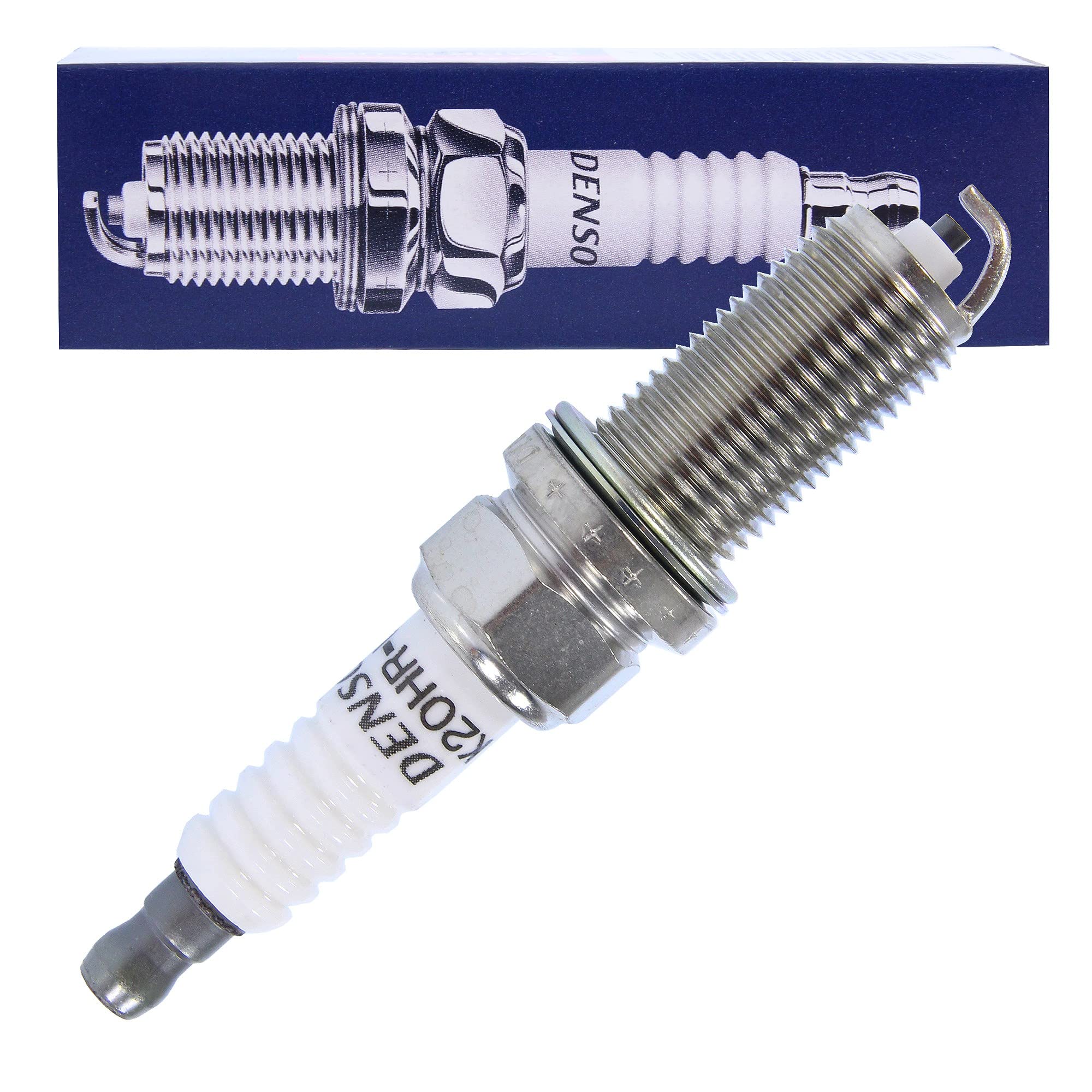 Photo 1 of Denso (3381) K20HR-U11 Traditional Spark Plug, Pack of 1