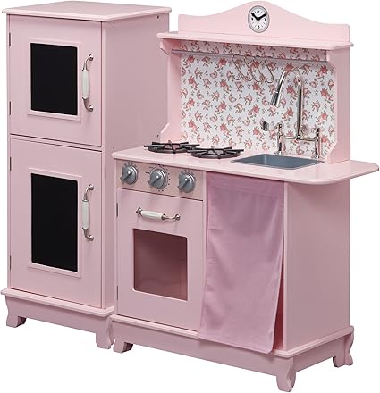 teamson pink kitchen
