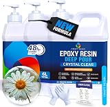 Craft Resin 6L Deep Pour Epoxy Kit Pumps Food Safe UV Resistant view 1