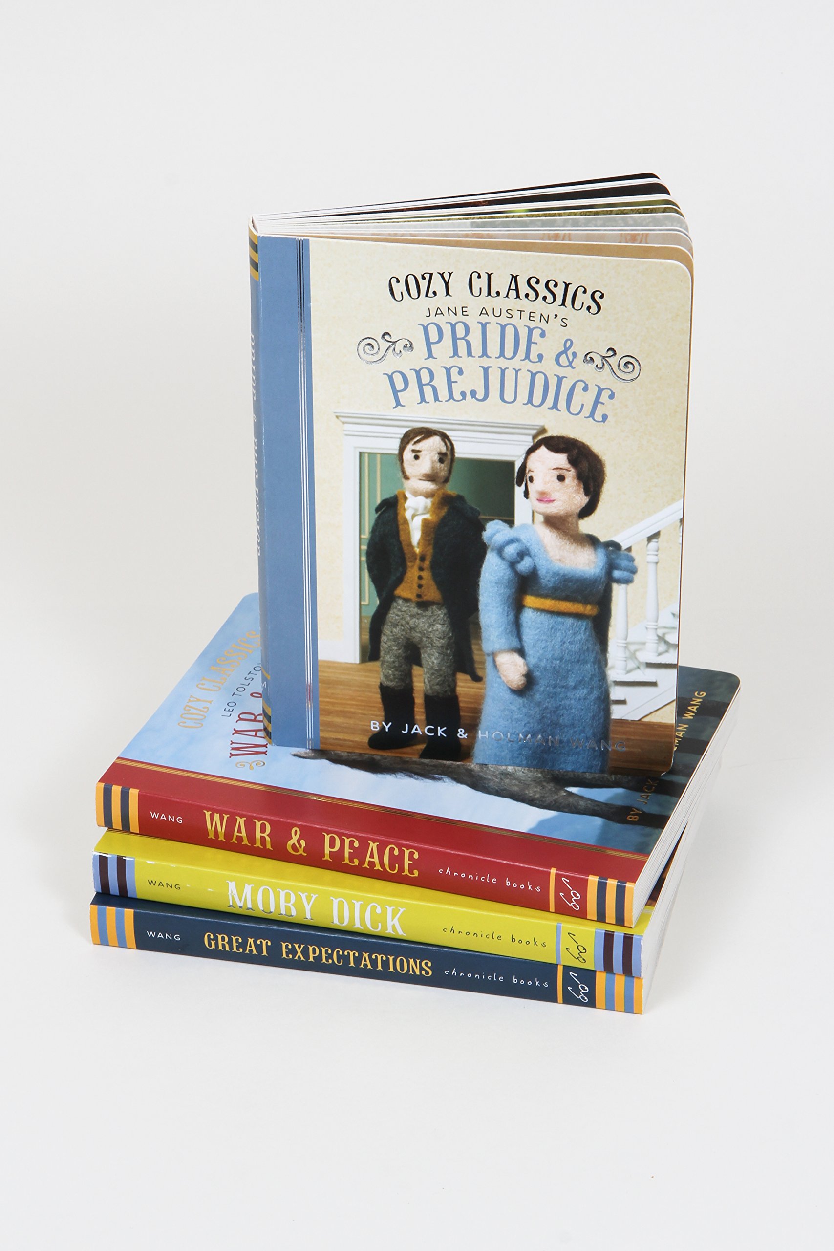 Amazon Com Cozy Classics Pride Prejudice 9781452152448 Wang Jack Wang Holman Books