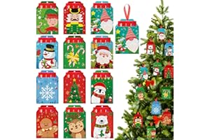FOGWOWO 24 Pcs Gift Card Holders Christmas Felt Christmas Money and Card Sleeves Money Holders for Cash Xmas Gift Card Holder Decors for Xmas Tree Ornament Winter Holiday Gifts