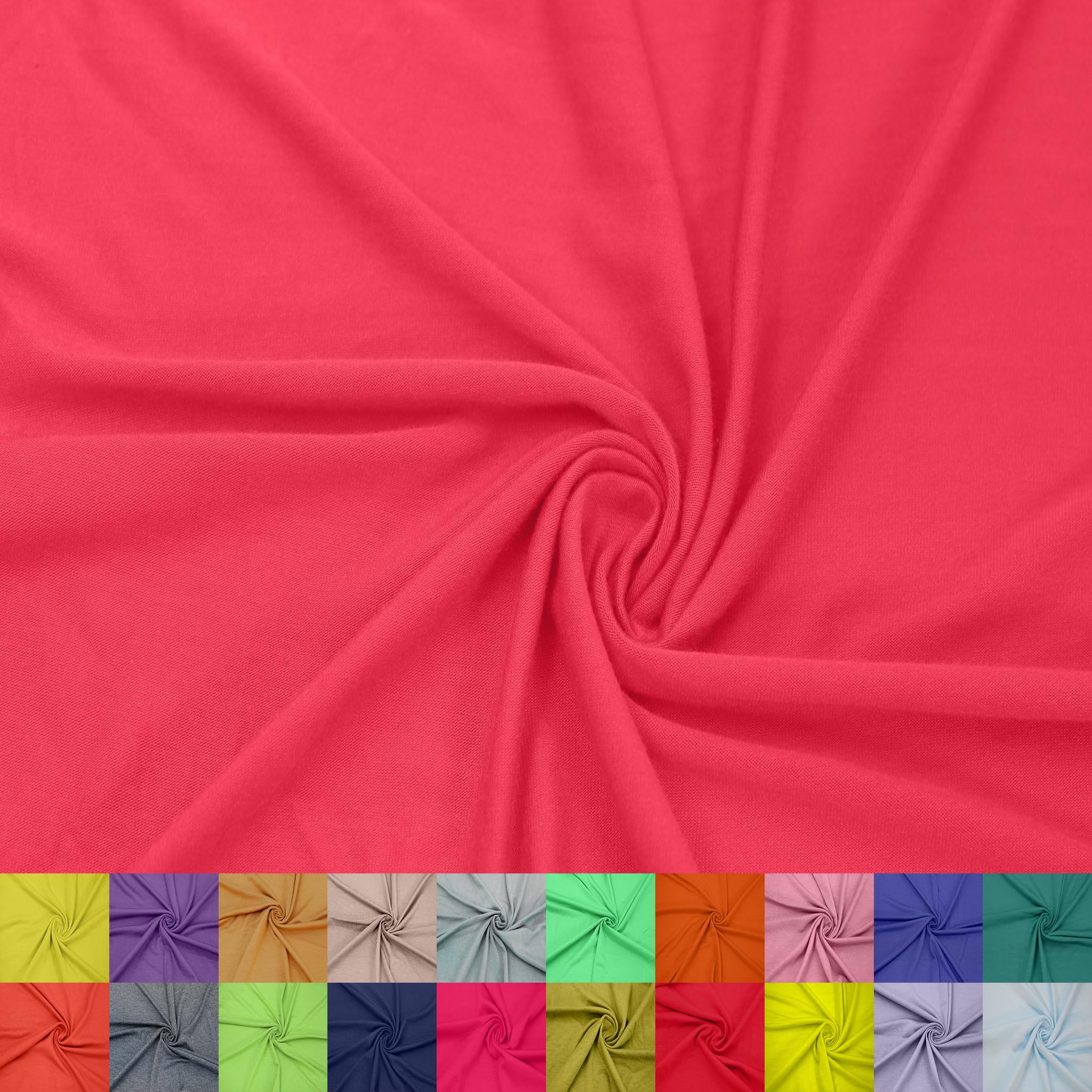 Stylish FABRIC 60" Wide Rayon Spandex Jersey Knit