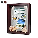 ILOT 11"x14" Solid Wood Mahogany Display Shadow Box