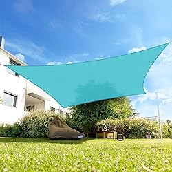 SunnyRoyal Sun Shade Sail 10'x15' Rectangle Shade