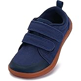 WHITIN Toddler/Boys/Girls Barefoot Shoes | Kids Wide Width Minimalist Sneakers | Classic Canvas | Supports Natural Foot Growth