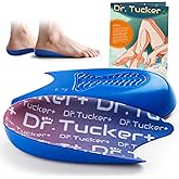 Dr.Tucker+ Achilles Tendonitis Relief Insoles, Foot Orthotic Inserts for Tendon Support and Bone Spurs, Heel Cups for Heel Pain Relief