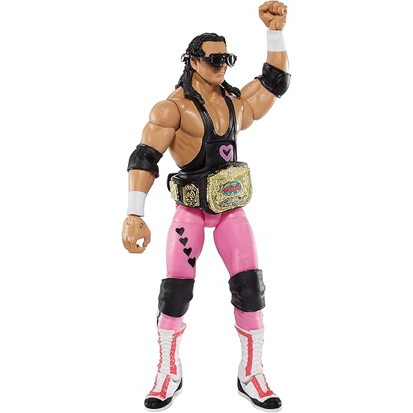bret hart elite action figure