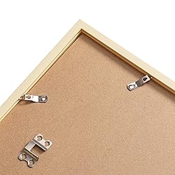 eletecpro 12.5x12.5 Record Frame in Wood Beige Made