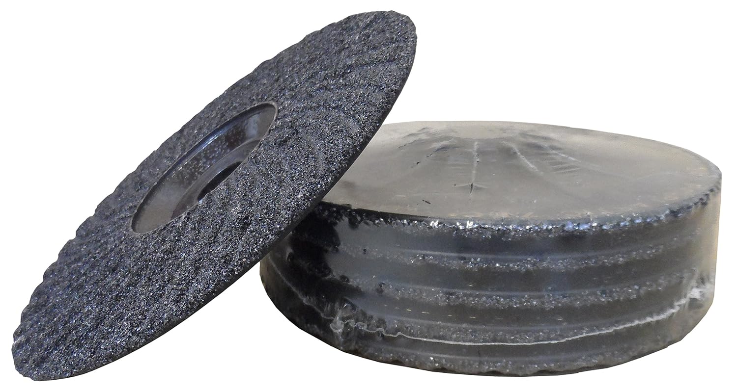7" 16 Grit ZEC Disc (5 Pack) Hook And Loop Discs