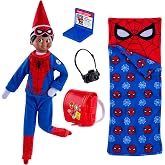 The Elf on the Shelf Marvel Spider-Man Saves the Day Sleep Set | Includes sleeping bag and accessories, for easy Elf scenes, ages 3+, Scout Elf not included