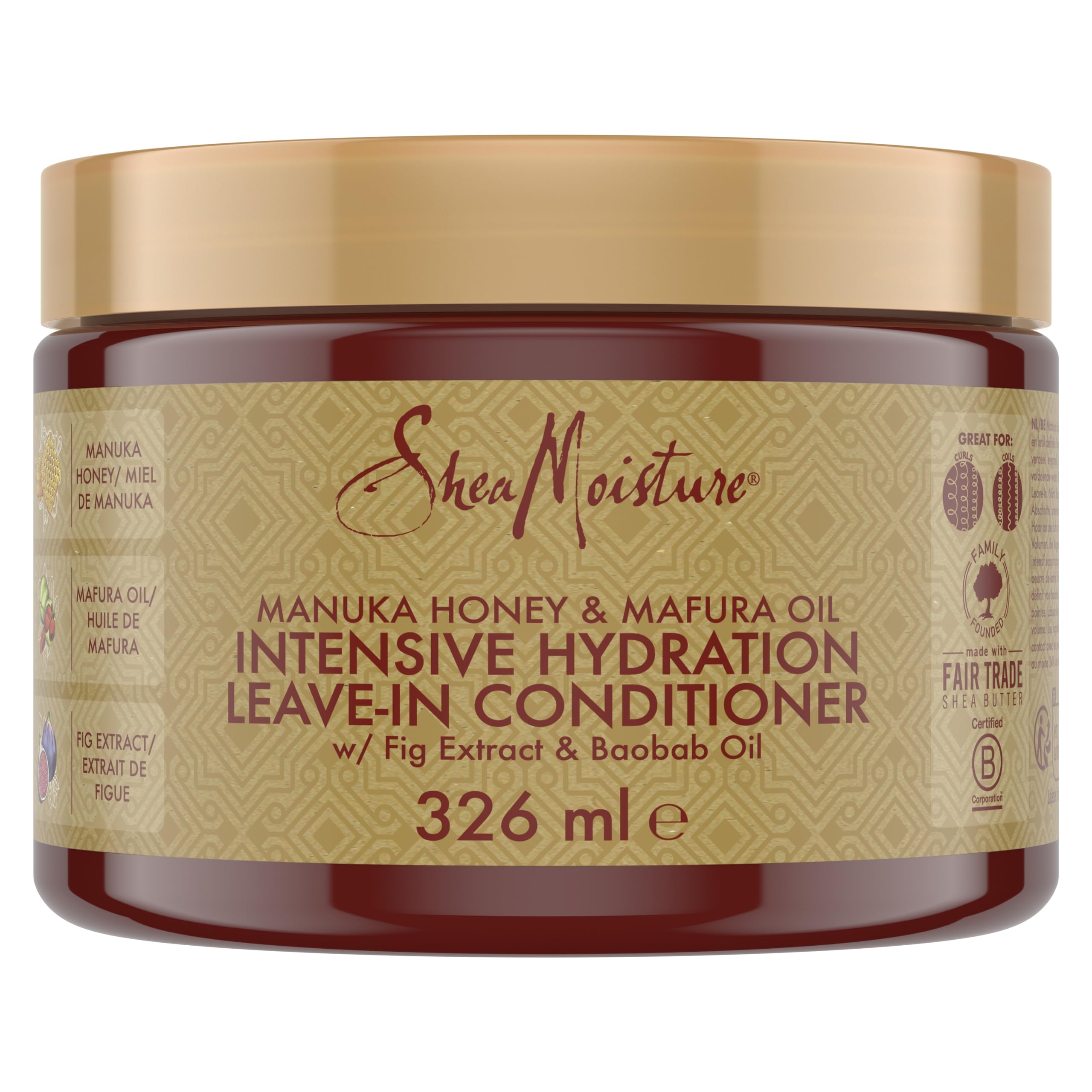 SheaMoisture Manuka Honey & Mafura Oil Intensive Hydration Leave-In Conditioner 326 ml