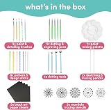 THE TWIDDLERS 35-Piece Mandala Dotting Tool Kit with Acrylic Paint Tray view 5