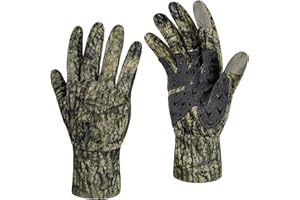 Palmyth Hunting Gloves for Men Lightweight Camo Glove Outdoor