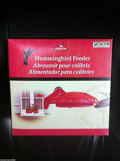 Yule Hyde Hbw1 Window Hummingbird Feeder With Suction Cups