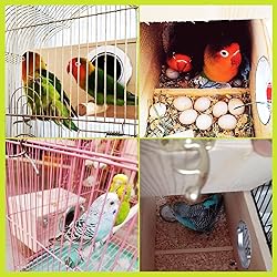 kathson Parakeet Nest Box Budgie Nesting House