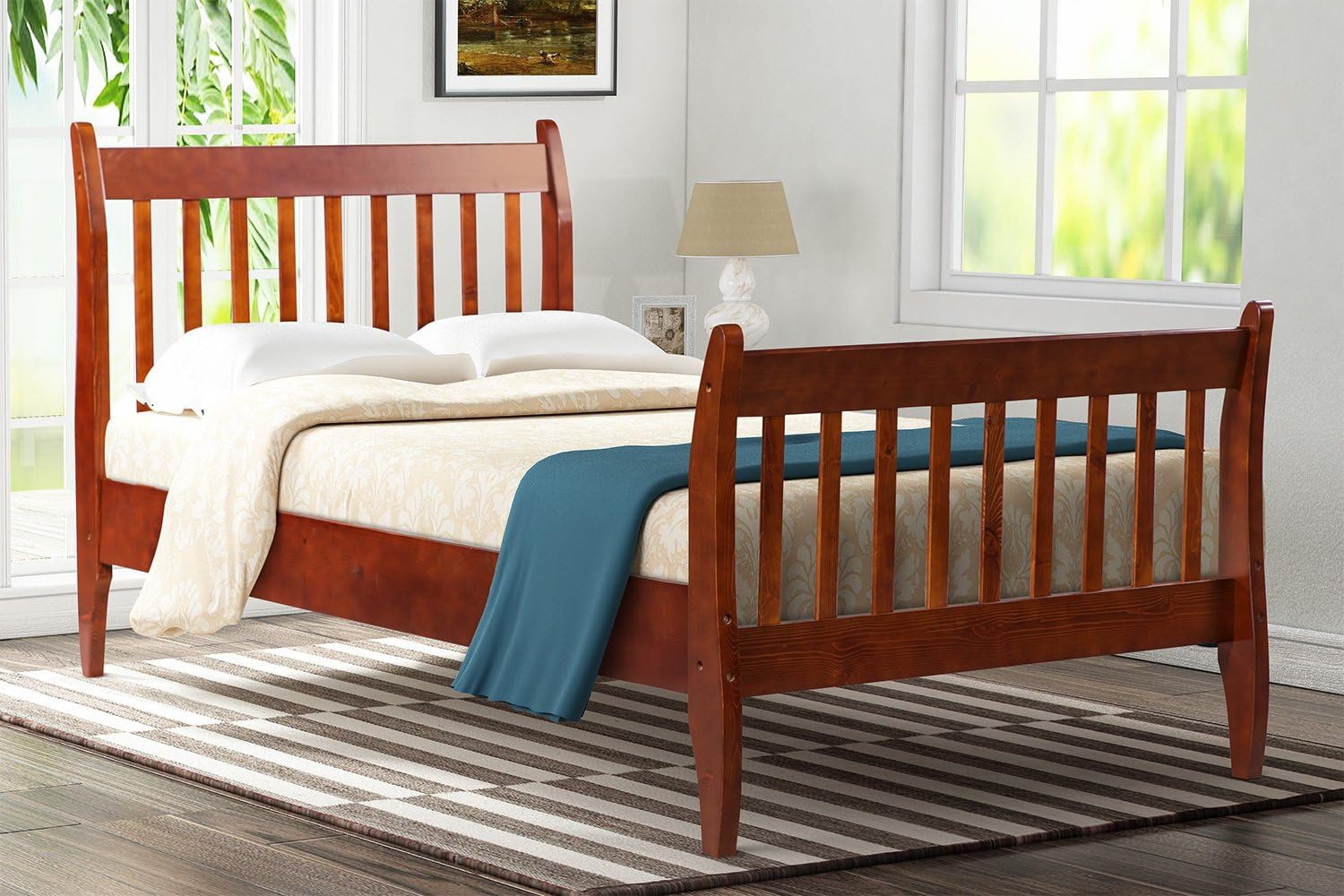 Best twin bed frame oak with storage