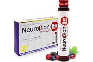 Neurobion Extra Forte B12 10,000 mcg Vials, Liquid - Extreme Powerful- 10 Vials per Box