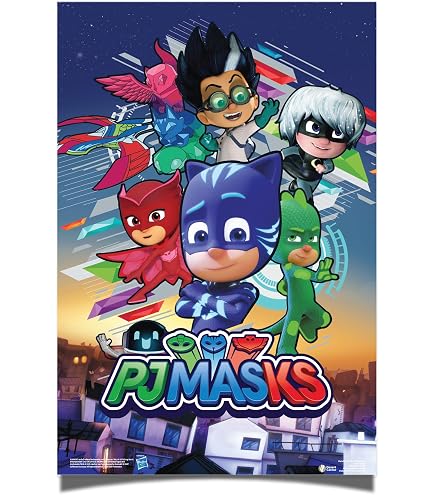 Amazon.com: Trends International PJ Masks - Powers Wall Poster