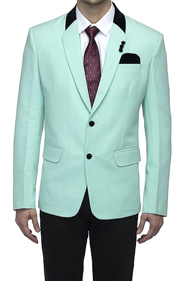 light green blazer mens
