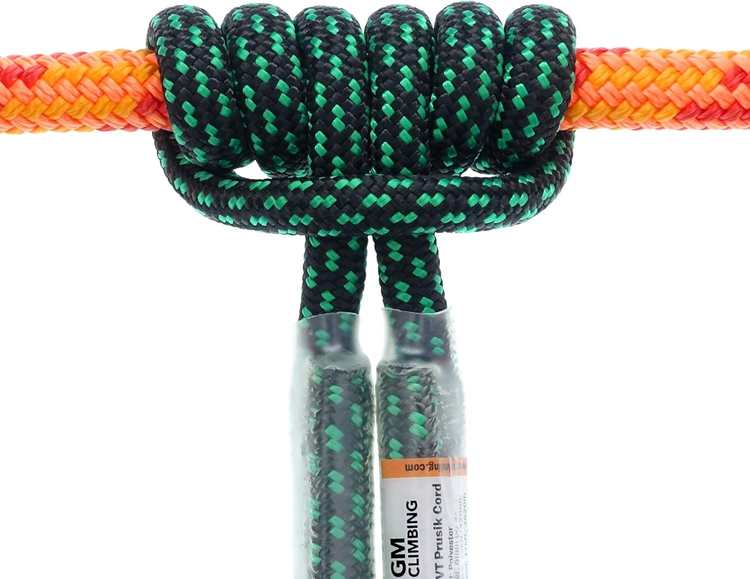 GM CLIMBING 8mm (5/16") Prusik Swen Eye-to-Eye Pre-Sewn 45 inch : Sports & Outdoors