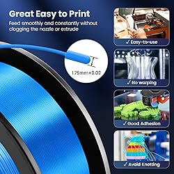SUNLU 3D Printer Silk Filament,Shiny Silk PLA