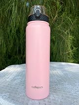 GOPPUS 1L Stainless Steel Water Bottle with Straw Double Wall Insulated view 7