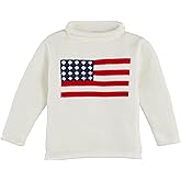 Mud Pie Children's Flag Rollneck Sweater
