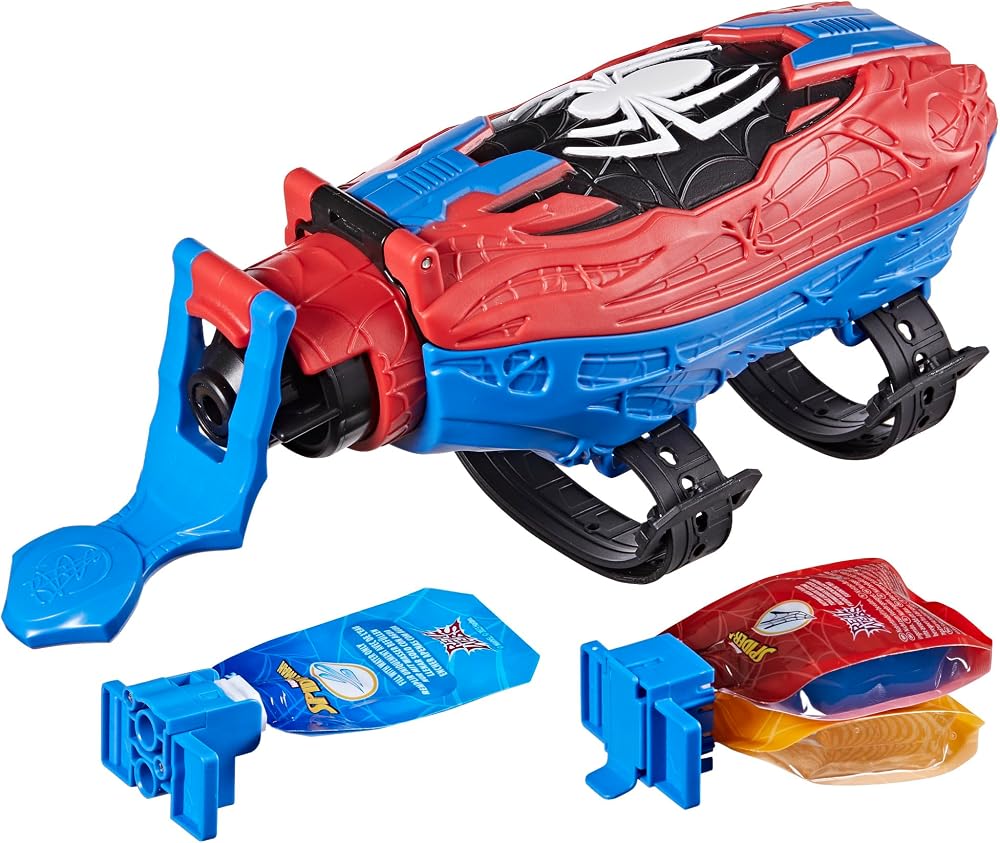 Marvel Spider-Man Real Webs Ultimate Web Blaster 2-in-1 Roleplay Toy