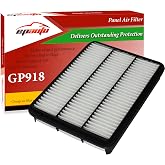 EPAuto GP918 (CA8918) Engine Air Filter Replacement for Toyota and Lexus | Toyota 4Runner V8, Tundra 3.4L/4.7L, Land Cruiser, Sequoia, Lexus GX470, LX470 &ndash; Rigid Panel Filter for Select Models
