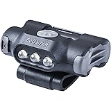 AAA Compact Clip Cap Light - Multi-Purpose Head Torch Adjustable Detachable Light Hands Free for Hunting Camping Fishing (White)