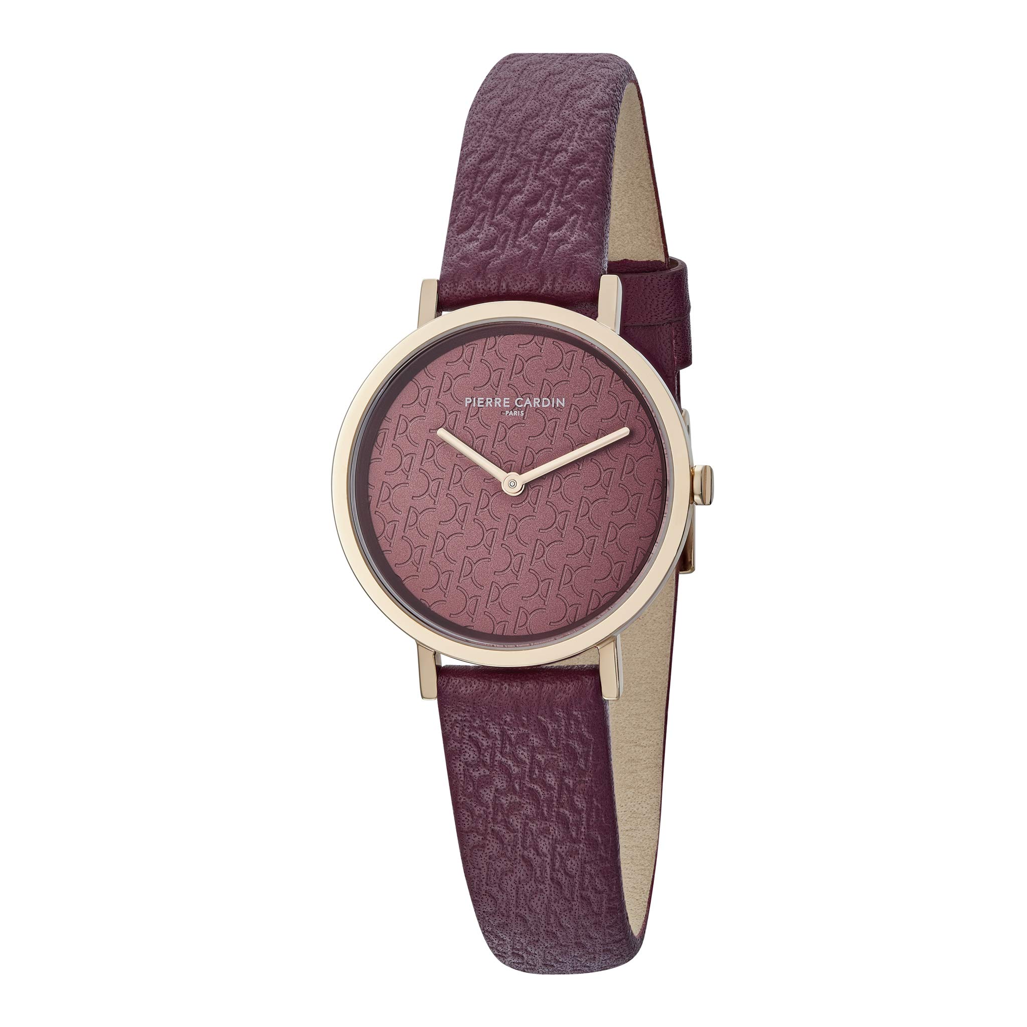Pierre Cardin Women's Analogue Quartz Watch with Leather Strap CBV.1506