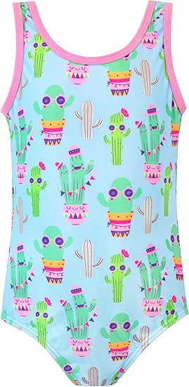 girls cactus swimsuit