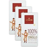 Domori - Criollo Blend Chocolate Bundles (100%, 3 Pack)