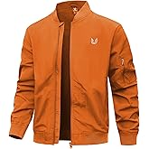 NORTHYARD Men's Bomber Jacket Lightweight Casual Windbreaker Zip Up Fashion Windproof Coat Spring Fall