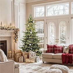 YITAHOME Pre-Lit Aspen Fir Artificial Christmas