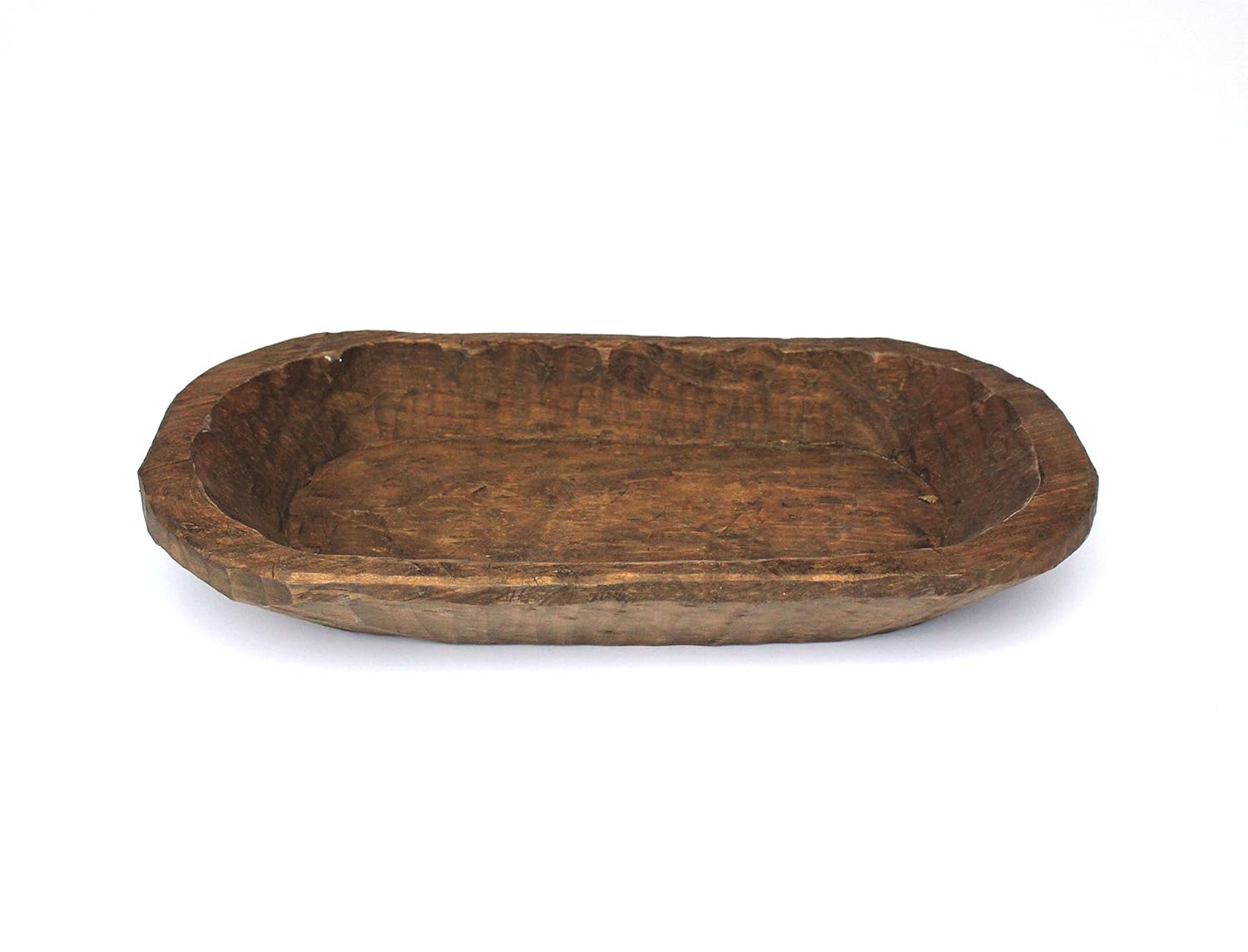 Wood dough bowl.