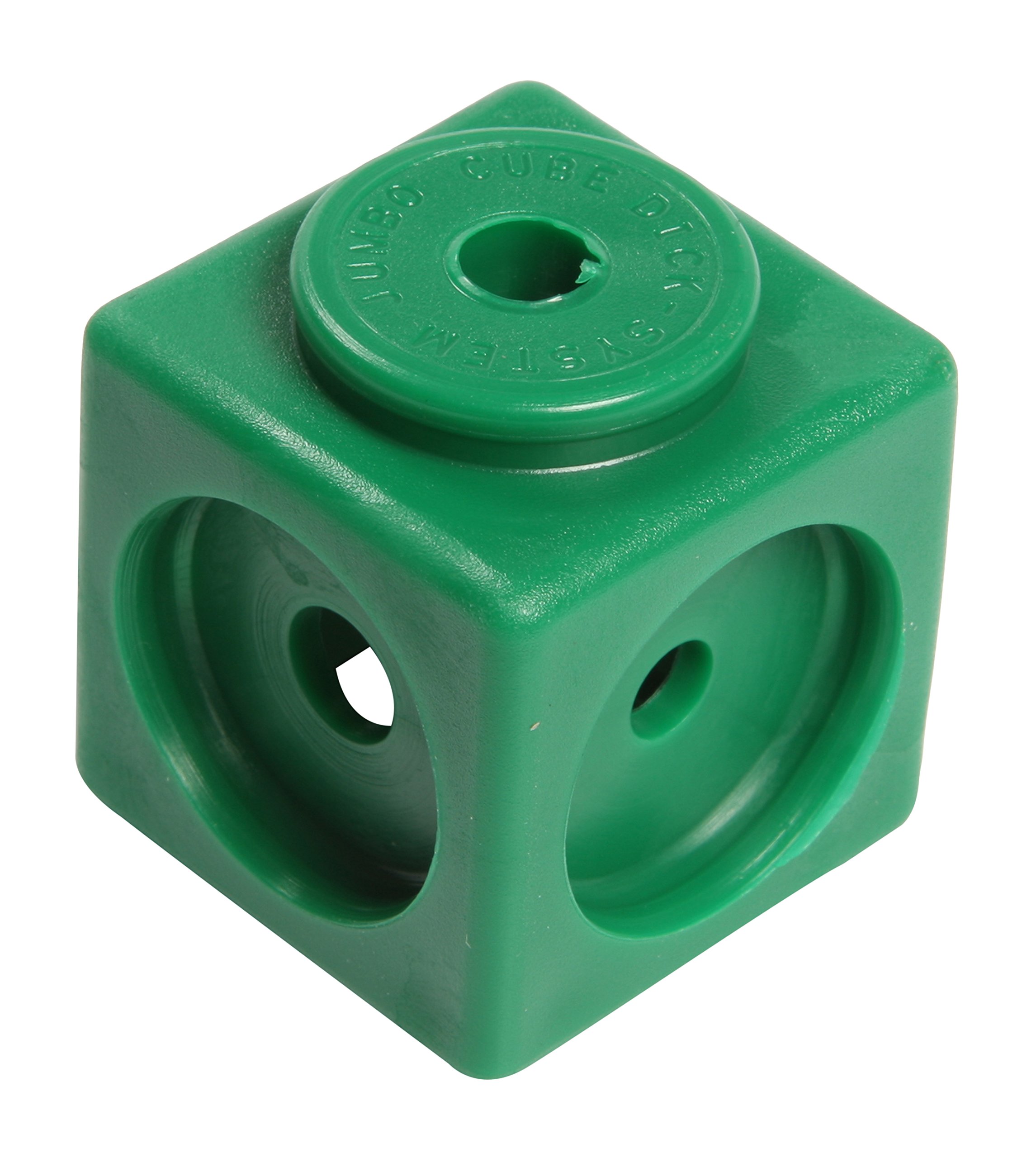 Dick-System 170100 100 100 Plug-in Cube Edge Length 1.7 cm Green