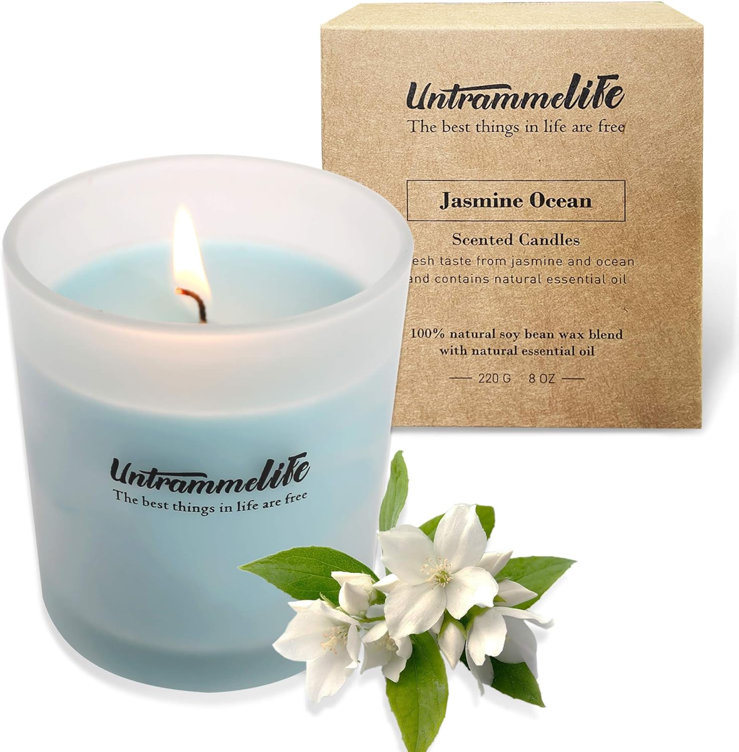Untrammelife Aromatherapy Candles for Relaxation,100