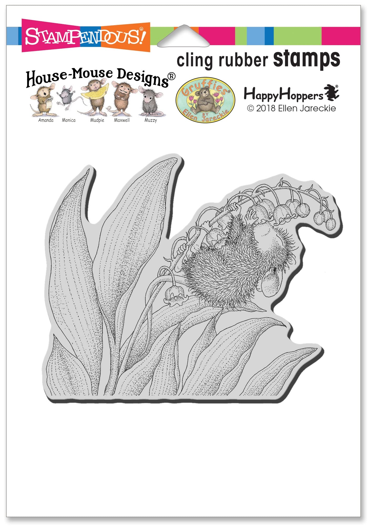 Stampendous Cling Lily of The Valley