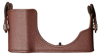 Olympus CS-45B Leder Hülle (geeignet für PEN E-PL7, E-PL8, E-PL9) braun