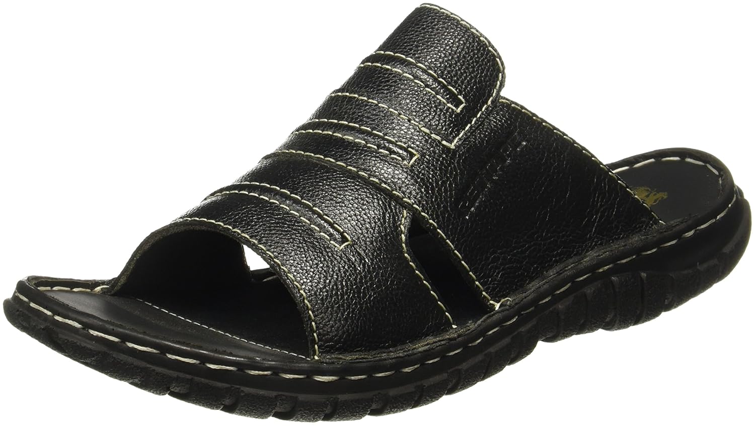 Buy Red Tape Men's Black Leather Slippers 6 UK/India (40 EU) at Amazon.in