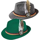 Funny World Oktoberfest Hats for German Bavarian Alpine Cap