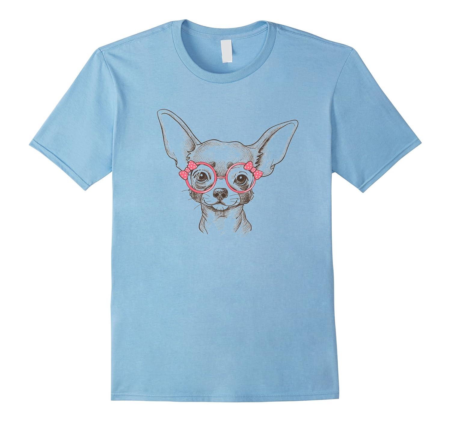 Chihuahua T-Shirt Dog Mom Puppy Cute Dad Mother I Love Tee-ANZ