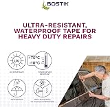 Bostik Max Repair Tape Clear 50mm x 20m Ultra Strong Waterproof Duct Tape view 5