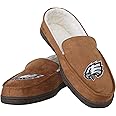 FOCO Men's NFL Football Team Logo Moccasin Slippers
