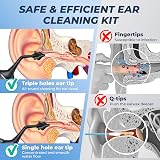 AFDEAL Electric Ear Wax Removal Kit 4 Modes 16 Tips USB Charging view 6