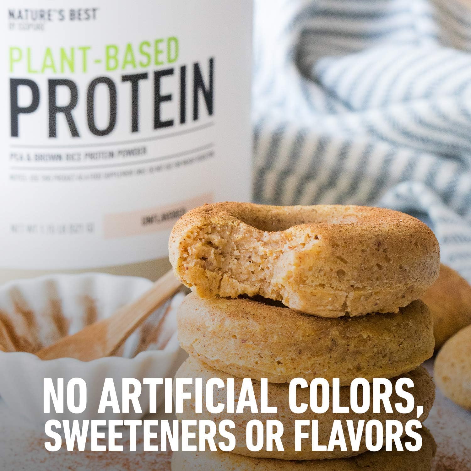 Nature's Best Plant Based Vegan Protein Powder by Isopure - Organic Keto Friendly, Low Carb, Gluten Free, 20g Protein, 0g Sugar, Chocolate, 20 Servings: Health & Personal Care