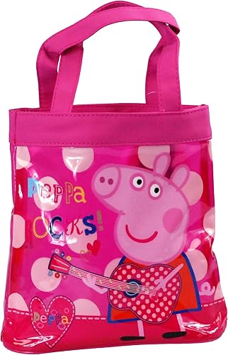 pink shopper handbag