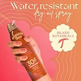 Hawaiian Tropic Dry Oil Spray Mist SPF 30 UVA UVB Protection Water Resistant view 4